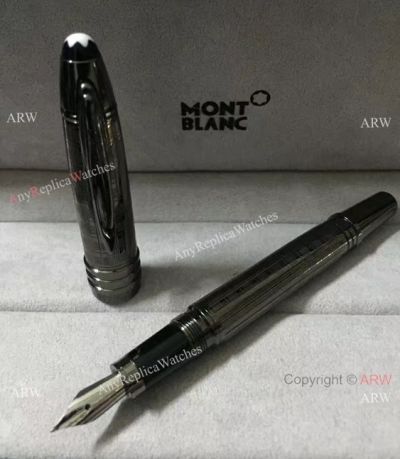 Montblanc John F Kennedy JFK Special Edition Black Fountain - Replica Pens for sale